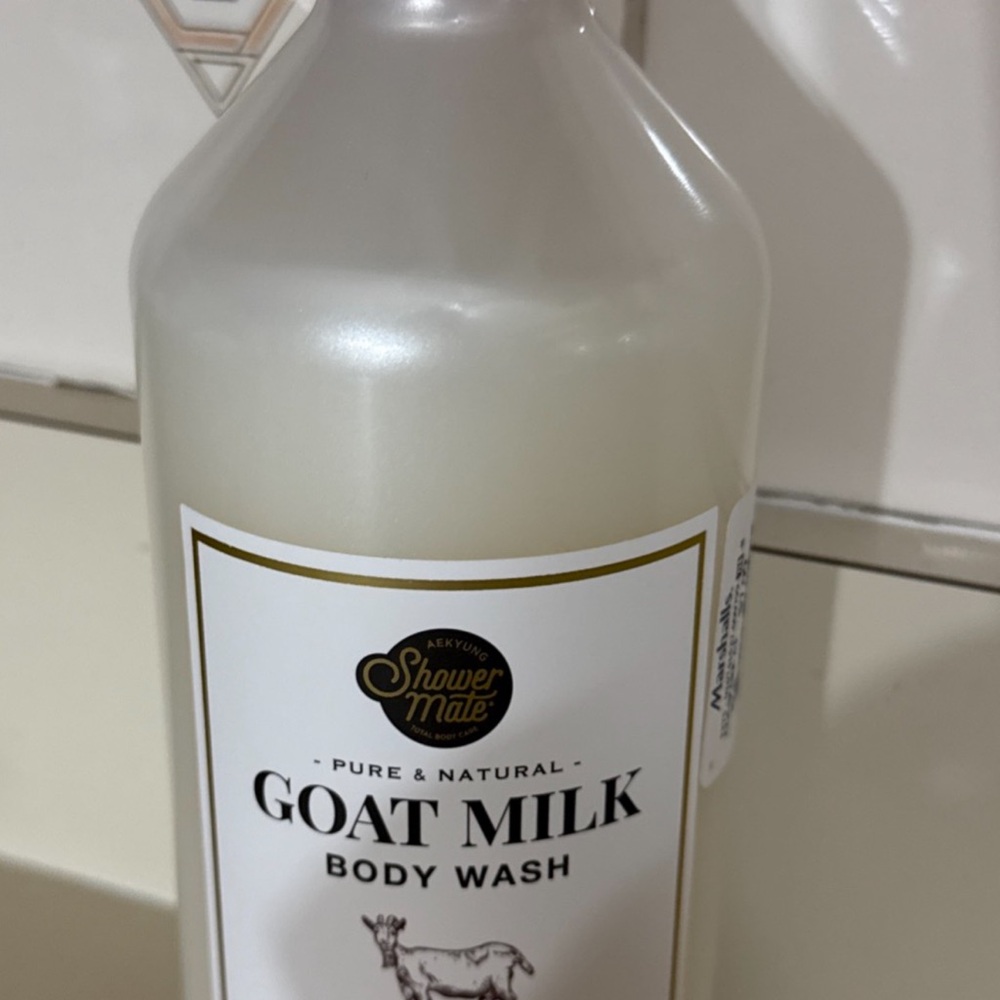 NEW SHOWER MATE Original NATURAL GOAT MILK BODY WASH DUTCH GOAT MILK 27 .05 OZ